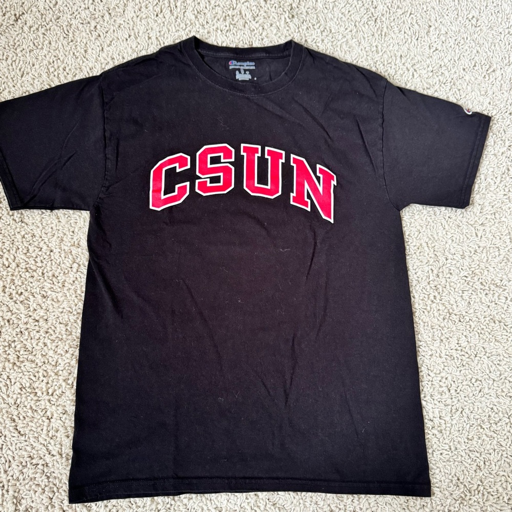CSUN California State University, Northridge Champion brand T-shirt Size Medium